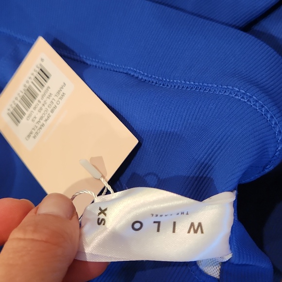 NWT ❗️ Wilo rib 2 pk racer panel leg  cobalt Lome size xs spot set - Picture 16 of 16